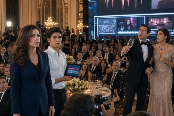Desperté drogada mientras mi mejor amiga ocupaba mi lugar junto a mi esposo, vestida con mi ropa, mis joyas y mi anillo… Pero ignoraban que mi hijo de 19 años había reunido las pruebas y preparaba una revelación capaz de destruirlos frente a toda la élite empresarial de México
