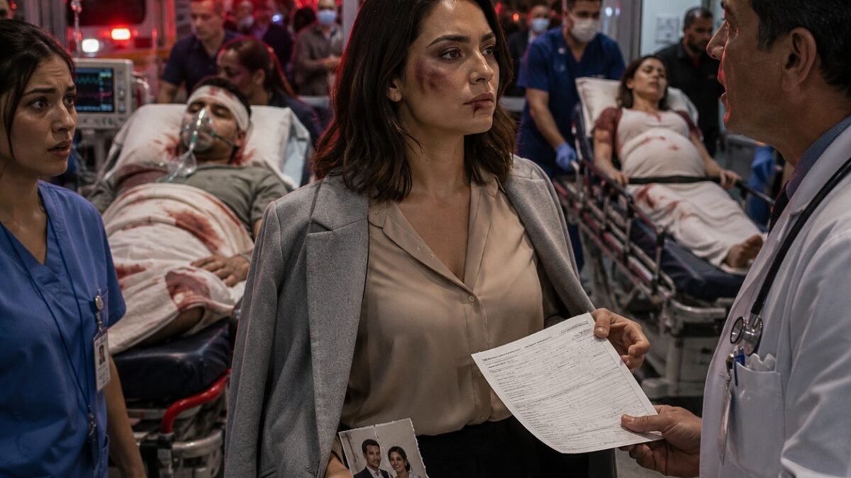 Mi marido me golpeó para obligarme a entregarle mi casa a su amante embarazada… Una hora después, el hospital me pidió dinero para salvarles las piernas. Sonreí, rechacé pagar y descubrí que el accidente escondía una verdad capaz de destruirlos para siempre