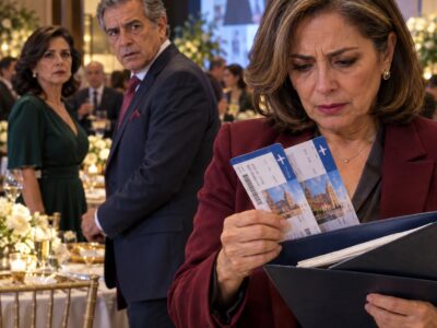 **En Su Fiesta de Jubilación, Elena Encontró Dos Boletos a Valencia y Descubrió Que Su Esposo Planeaba Abandonarla por Isabel**