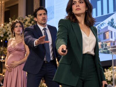 **Mi esposo presentó a su secretaria embarazada ante 800 invitados; subí al escenario y recuperé la casa que le prometió**
