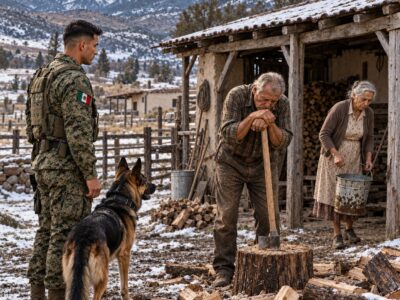 Un marine regresó a casa con su K9 y encontró a sus padres ancianos viviendo en condiciones que nunca imaginó… pero la verdadera razón lo dejó helado.