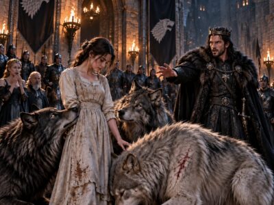 La entregaron como un simple tributo… pero el lobo más temido del reino se inclinó ante ella