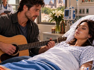 Entré por error a la habitación de una mujer en coma y toqué la canción que mi hija cantaba desde bebé. Cuando ella abrió los ojos, susurró: —¿Dónde está mi hija?