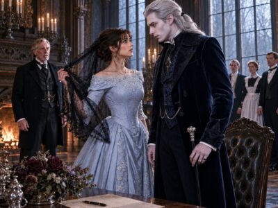 Mi hermana huyó para no casarse con el rey de los vampiros, así que mi padre me obligó a reemplazarla… pero cuando aquel hombre levantó mi velo, hizo algo que nadie esperaba