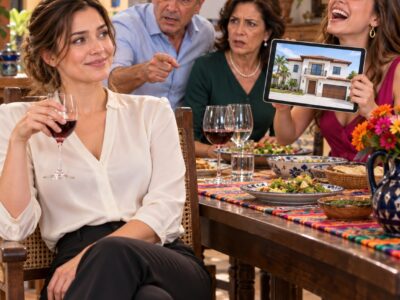 Mientras yo estaba fuera, mis padres vendieron la casa de mi difunto esposo y usaron los 3,250,000 pesos para comprarle una nueva a mi hermana. Cuando protesté, papá dijo: —Ya está vendida. Deja de vivir en el pasado. Mi hermana sonrió: —Y el dinero ya está gastado. Yo también sonreí. —Entonces será mejor que recen para que el comprador nunca mire debajo de la casa.