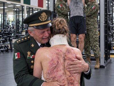 Cuando el novio de mi hija, un peleador de MMA, la dejó con 2 costillas fisuradas y 6 puntos en el labio, fui a su gimnasio. Su entrenador vio mi barba canosa y soltó una carcajada: —Sal caminando mientras puedas, abuelo. Entonces el chico dijo: —Tu hija necesitaba aprender a respetar. Sonreí. Ninguno sabía lo que había hecho durante 15 años antes de convertirme en carpintero. Cerré las puertas desde dentro y me remangué.