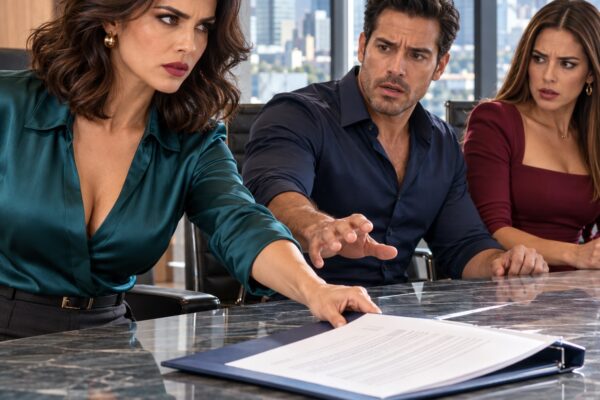 Mi esposo y mi mentora planearon quitarme mi empresa de 120 millones usando la muerte de mi padre para declararme inestable.