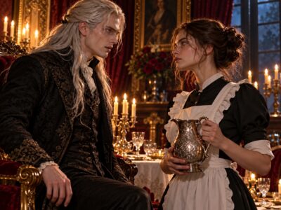 El Rey Vampiro Se Burló de la Humilde Mesera… Hasta que Ella Respondió Algo que Hizo Temblar Su Trono