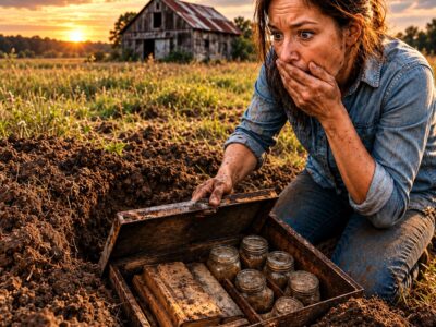 La parcela llevaba 30 años abandonada — Lo que encontró bajo la tierra cambió todo