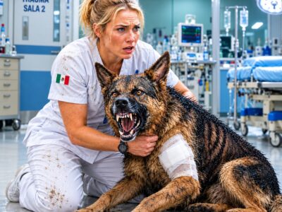 Todos pensaban que era una enfermera común — Entonces un perro militar herido reveló su secreto