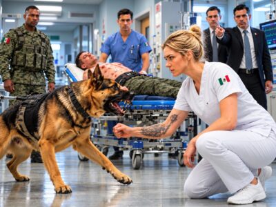 Todos pensaban que era una novata — Entonces el perro militar vio su tatuaje y cambió por completo