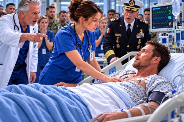 «¡No toques a ese paciente!», le ordenó el médico a la enfermera… pero ella lo desobedeció y el almirante de los Navy SEALs despertó. ¡Lo que ocurrió después dejó a todos sin palabras!