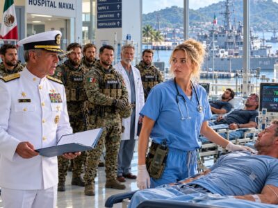 «¿Quién salvó a 12 pacientes en una sola hora?», preguntó el almirante de los Navy SEALs… pero cuando descubrió que había sido una enfermera novata, ¡él y todo su equipo quedaron sin palabras!