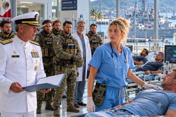 «¿Quién salvó a 12 pacientes en una sola hora?», preguntó el almirante de los Navy SEALs… pero cuando descubrió que había sido una enfermera novata, ¡él y todo su equipo quedaron sin palabras!
