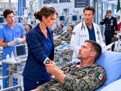 «¡Dejen a los 5 Navy SEALs en manos de la enfermera novata!», se burló el jefe de cirugía… pero cuando su comandante la reconoció, ¡su reacción dejó a todo el hospital sin palabras!