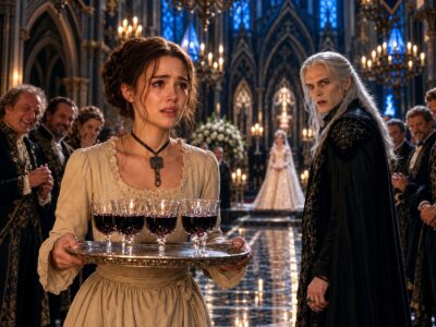 Ella solo servía vino en la boda del Rey Vampiro… hasta que él descubrió la misteriosa cadena que todos le habían ocultado. ¡Lo que hizo después dejó a todo el reino sin palabras!
