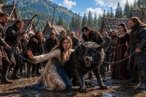 Ella adoptó a un lobo callejero de mal carácter sin imaginar quién era realmente… tres días después, el poderoso Rey Alfa apareció y declaró que ella le pertenecía. ¡Lo que ocurrió después dejó a toda la manada sin palabras!
