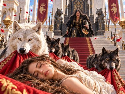 ¡LA SACRIFICARON POR CONSIDERARLA UNA OMEGA DEFECTUOSA Y SIETE LOBOS LA ARRASTRARON HASTA EL TEMIDO REY ALFA… PERO CUANDO ÉL LA VIO, SU REACCIÓN DEJÓ A TODA LA MANADA PARALIZADA! ¡NADIE IMAGINABA EL INCREÍBLE SECRETO QUE ESCONDÍA AQUELLA JOVEN RECHAZADA!