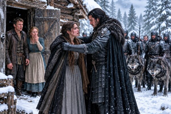 ¡SU FAMILIA LA DEJÓ ENCERRADA FUERA DE CASA EN MEDIO DE LA NIEVE… SIN IMAGINAR QUE EL PODEROSO REY ALFA VENDRÍA A BUSCARLA PARA LLEVARLA A SU VERDADERO HOGAR!