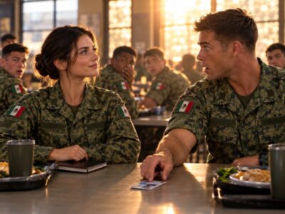 ¡UN NAVY SEAL LE PREGUNTÓ SU RANGO MILITAR PARA BURLARSE DE ELLA… PERO SU RESPUESTA DEJÓ A TODO EL COMEDOR EN UN SILENCIO ABSOLUTO!