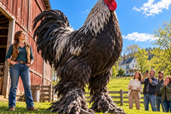 Los vecinos llamaban a su gallo gigante una molestia… ¡Hasta que lo vieron y no podían creer su tamaño!