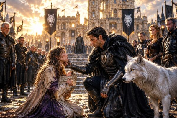 Entró en territorio enemigo con un bebé agonizante… ¡Hasta que el Rey Alfa la llamó su pareja destinada!