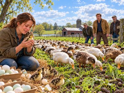 Madre Soltera Salvó 600 Huevos de Pato que Nadie Quería… ¡Pero en Primavera Ocurrió Algo Inesperado!