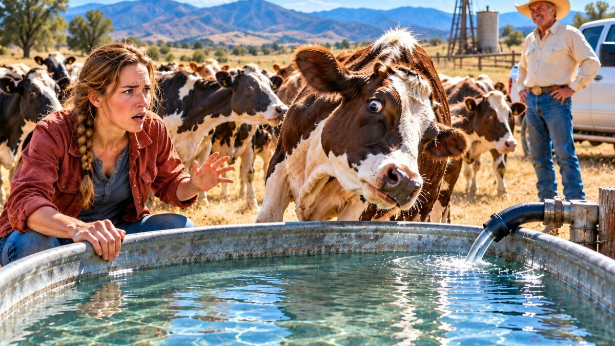 Sus Vacas Rechazaron el Agua del Nuevo Pozo Durante 3 Días… ¡Hasta Que un Análisis Reveló el Secreto del Ranchero Más Rico!