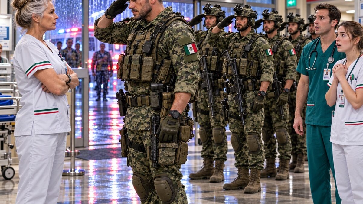 La Enfermera Terminó Su Último Turno… ¡Hasta Que Llegaron los Navy SEALs y la Llamaron “Señora”!