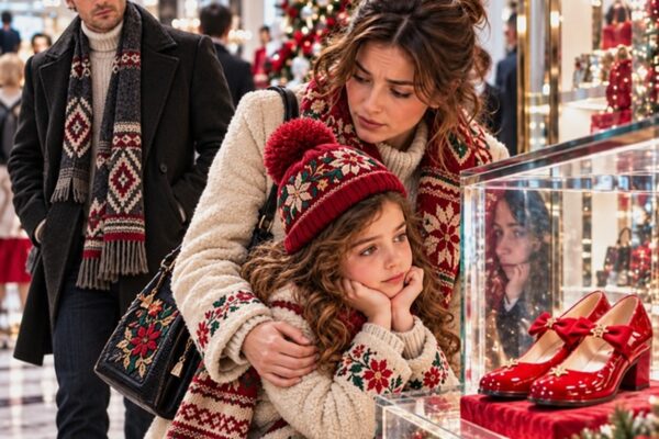 No podía comprarle unos zapatos de $3.800 a mi hija… ¡sin imaginar que un millonario había escuchado todo!
