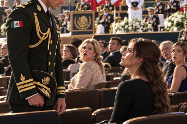**EN LA CEREMONIA NAVAL DE MI HERMANA, MI FAMILIA FINGIÓ QUE YO NO EXISTÍA… HASTA QUE UN COMANDANTE DE LOS NAVY SEAL CAMINÓ DIRECTAMENTE HACIA LA ÚLTIMA FILA Y ME LLAMÓ «SEÑORA».**