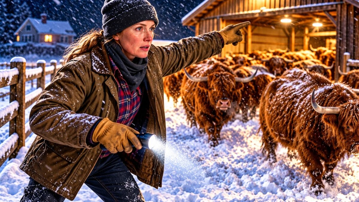 Se burlaron de sus 90 vacas peludas y las llamaron inútiles… hasta que una tormenta de nieve histórica sepultó el rancho más rico de la región.