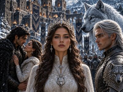 Su Esposo Regresó con una Luna Más Joven… Pero Entonces el Rey Lobo Plateado Llegó con Todo un Ejército Buscándola a Ella
