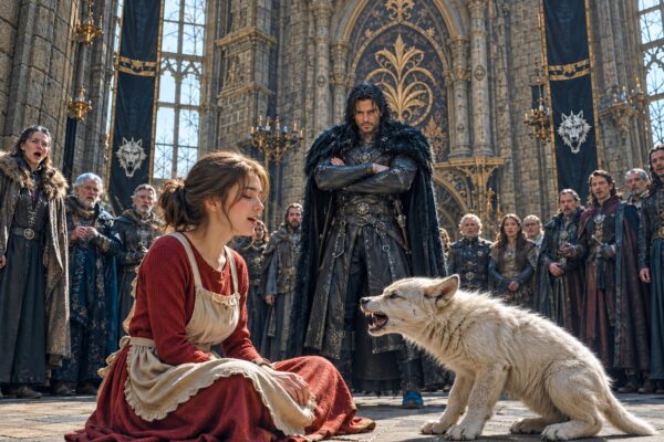 Todas huían del cachorro del Rey Alfa… hasta que una humilde sirvienta se sentó en el suelo y comenzó a cantar. Lo que ocurrió después dejó al rey sin palabras.