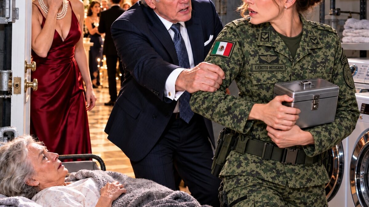 Regresé a casa antes de lo previsto para sorprender a mi familia, pero encontré a desconocidos celebrando una fiesta en mi mansión. Cuando mi propio padre me bloqueó violentamente la puerta del cuarto de lavado y me suplicó que no la abriera, descubrí un secreto escalofriante que lo cambió todo. Jamás imaginé quién estaba escondido allí dentro…