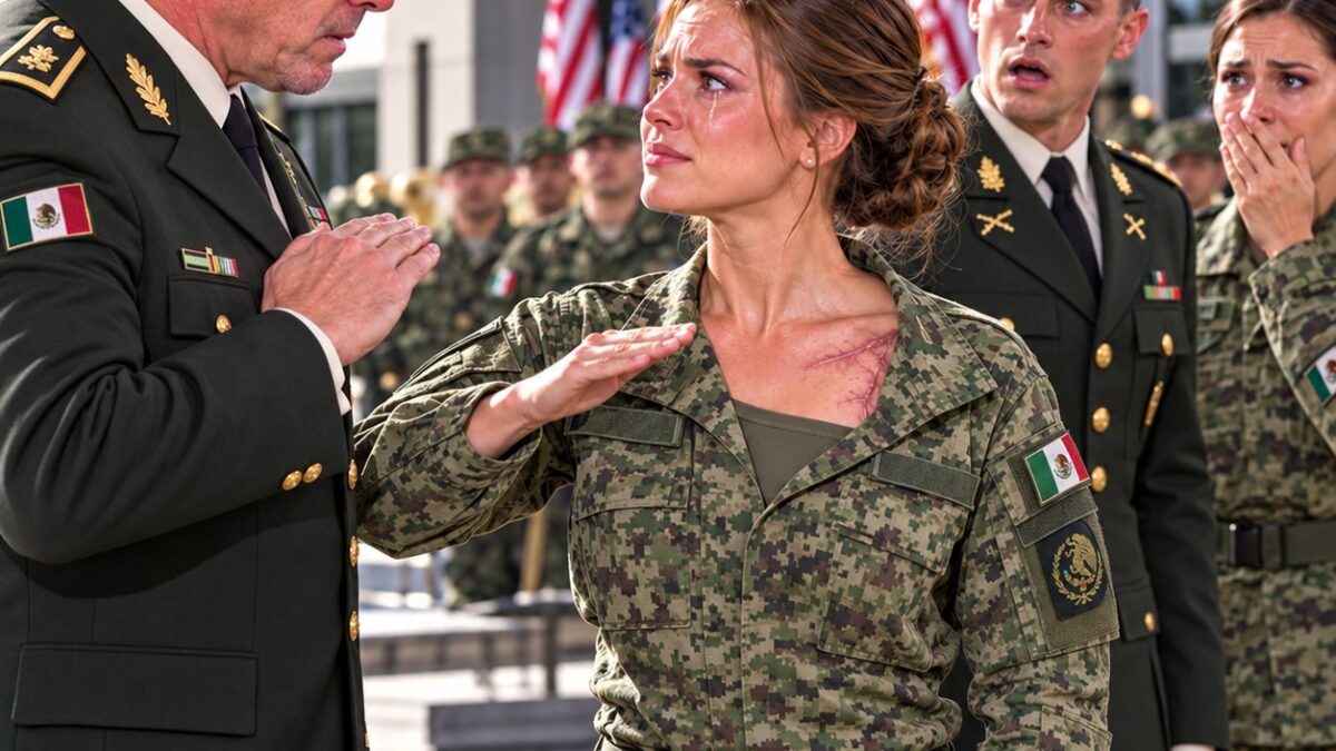 Mi teniente dijo que era demasiado irrespetuosa para llevar el uniforme porque no podía saludar correctamente… Hasta que un general de dos estrellas vio mi brazo, palideció y reveló por qué aquel pequeño movimiento había significado tanto para él.