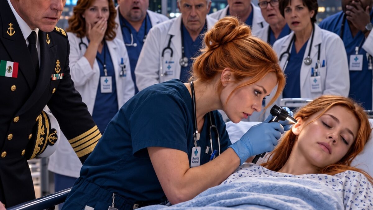 «¡No la toque!», gritó el almirante de los Navy SEALs… Hasta que una enfermera del turno nocturno descubrió lo que ocho médicos habían pasado por alto.
