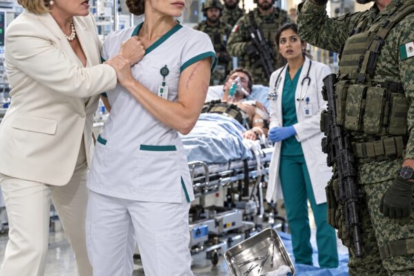 Mi supervisora anunció mi despido frente a toda la sala de urgencias, convencida de que yo era una simple enfermera. Pero entonces un sargento herido reconoció mis manos, las puertas del hospital se abrieron y un suboficial de alto rango me llamó por un grado militar que nadie esperaba…