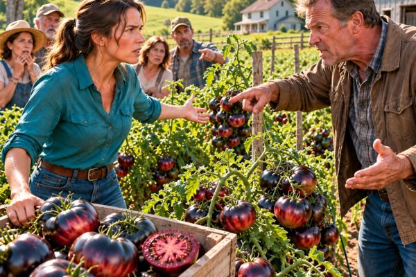 Todos decían que sus tomates negros eran venenosos… Hasta que un famoso chef le ofreció 50,000 dólares por una sola cosecha. ¿Qué tenían de especial?