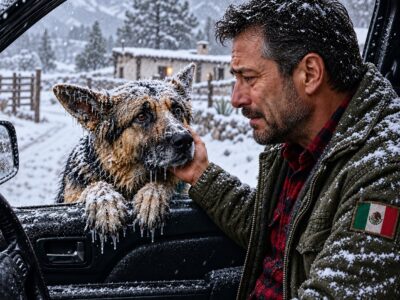 Un Navy SEAL Encontró a un Perro Congelado Mientras Buscaba a Su Padre… Pero Lo que el Animal Reveló Aterrorizó a Todo el Pueblo