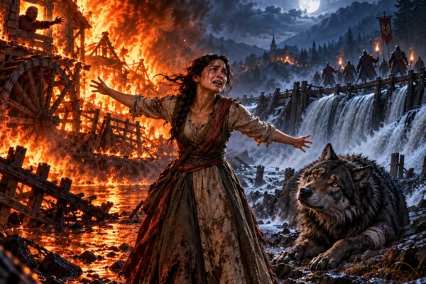 Solo podía salvar a uno: a su padre o al enorme lobo del Rey Alfa… ¡Su decisión dejó a todos sin palabras!