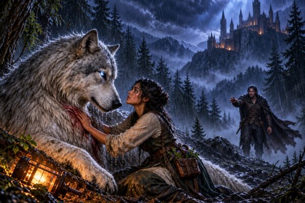Todos la llamaban la Bruja de los Lobos… Hasta que arriesgó su vida para salvar al gran lobo del Rey Alfa. ¡Nadie esperaba lo que sucedió después!