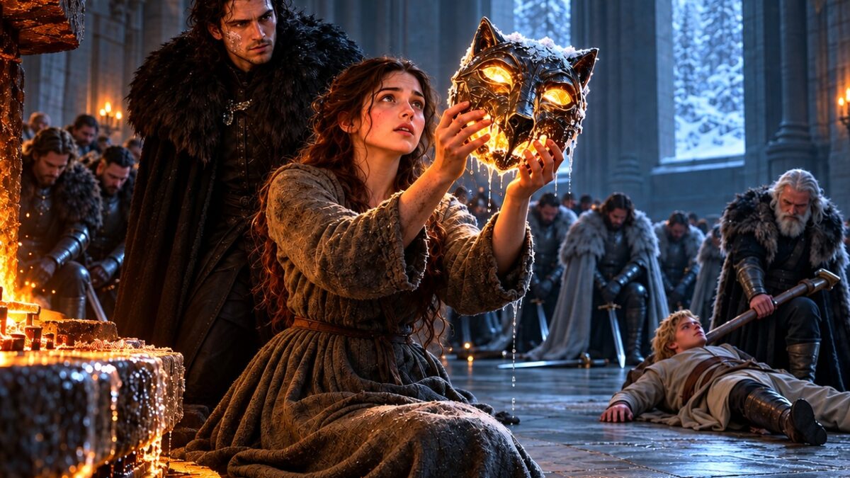 Durante 1,000 años, ningún Alfa pudo usar la máscara del Rey Lobo… Hasta que una Omega rechazada se la puso. ¡Lo que ocurrió después dejó a todos sin palabras!