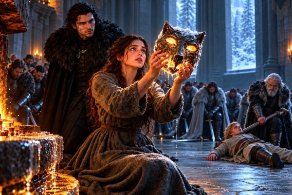 Durante 1,000 años, ningún Alfa pudo usar la máscara del Rey Lobo… Hasta que una Omega rechazada se la puso. ¡Lo que ocurrió después dejó a todos sin palabras!
