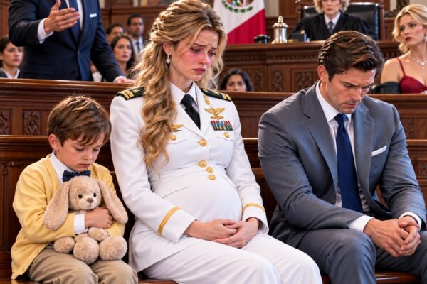 Mi esposa embarazada me lo cedió todo en el divorcio… Hasta que nuestro hijo de seis años entró en la sala del tribunal