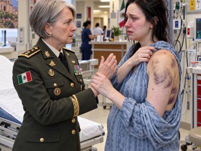 Fui al hospital de maternidad más prestigioso del país pensando que solo acompañaría a mi hija embarazada a su último ultrasonido. Pero cuando su blusa se deslizó de sus hombros, mis años en el Ejército me permitieron reconocer la verdad antes de que mi corazón pudiera aceptarla. Entonces me tomó de la mano y susurró: «Mamá… por favor. Él dirige este hospital. Si lo dejo, me prometió que no saldré viva de la cesárea». Y en ese instante, sin levantar la voz, declaré una guerra que su esposo jamás vio venir.