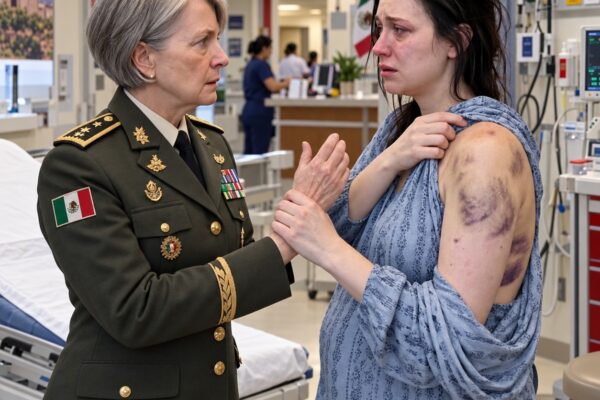 Fui al hospital de maternidad más prestigioso del país pensando que solo acompañaría a mi hija embarazada a su último ultrasonido. Pero cuando su blusa se deslizó de sus hombros, mis años en el Ejército me permitieron reconocer la verdad antes de que mi corazón pudiera aceptarla. Entonces me tomó de la mano y susurró: «Mamá… por favor. Él dirige este hospital. Si lo dejo, me prometió que no saldré viva de la cesárea». Y en ese instante, sin levantar la voz, declaré una guerra que su esposo jamás vio venir.