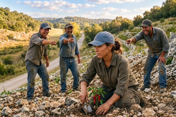 Todos se burlaron cuando sembró chiles en una ladera rocosa que los expertos consideraban imposible… pero cuatro años después, nadie podía creer lo que había logrado.