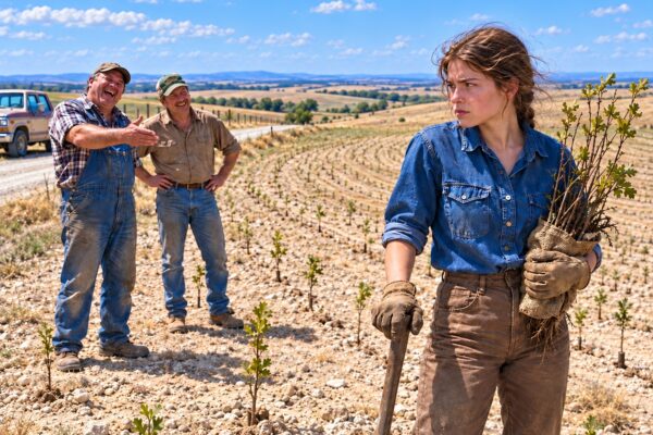 Todos se burlaron de ella por plantar miles de robles en tierra estéril… hasta que en 1987 ocurrió algo que dejó a todos sin palabras.