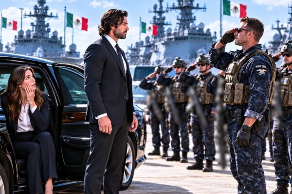 Una CEO contrató a un padre soltero como chofer… ¡hasta que los Navy SEALs rodearon su auto y lo saludaron militarmente! ¿Quién era en realidad?